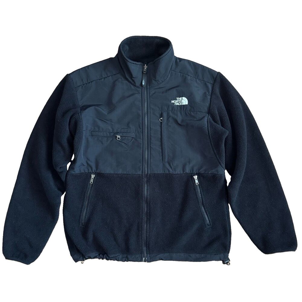The North Face Denali Fleece Jacket Mens Small (Fits M) Black Full Zip Polartec
